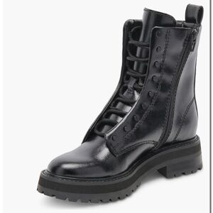 Dolce Vita Rainer Bootie  women 
$200/size8.5 new
Color: Midnight Crinkle Patent